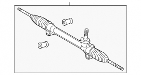 Toyota Venza 09-15 steering rack