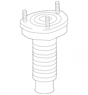 Rear right shock absorber support for Toyota Venza 09-15