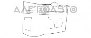 Rear bumper mount inner small left Lexus RX300 RX330 RX350 RX400h 04-09