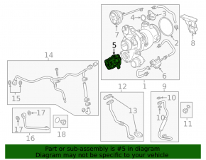 Chevrolet Malibu 16-25 1.5T Turbocharger Control Solenoid Valve