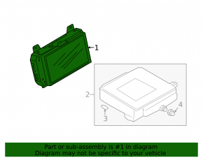 Monitor, display, navigation Mini Cooper F56 3d 14-16 prerest