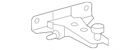 Rear right upper door roller Toyota Sienna 11-20