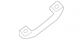 Front left ceiling handle Nissan Pathfinder 13-20 gray