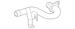 Gearbox cooling pipe for cooler VW Touareg 11-17 3.6 feed