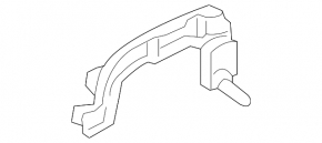 Kia Optima 16-20 rear left door handle mechanism type 1