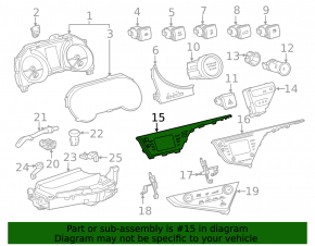 Monitor, display Toyota Camry v70 18-19