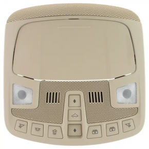 Lincoln MKX 16 front headlight, beige