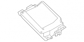 Land Rover Range Rover Velar 18-20 windshield projection for the small instrument cluster