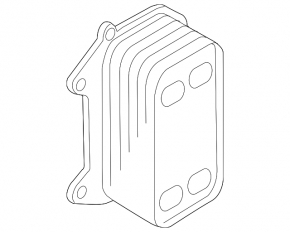 Engine oil cooler for VW Passat b7 12-14 USA 2.0TDI