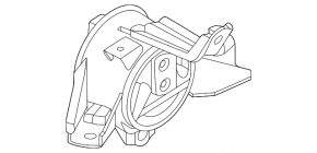 Left engine mount Hyundai Santa Fe 24-25 2.5, AWD