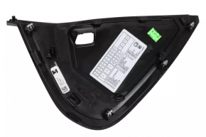 Black left side dashboard trim for Chevrolet Volt 11-15