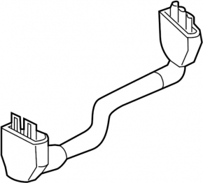 Negative terminal of battery Nissan Pathfinder 13-20 hybrid