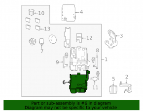 Honda Accord Underhood Fuse Box 13-17