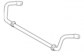 Front stabilizer Audi Q7 16- red