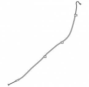 Emergency trunk release cable BMW 3 G20 19-22 with handle