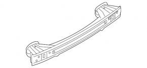 Subaru Outback 20-23 Rear Bumper Reinforcement