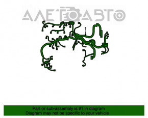 Lexus RX350 10-15 Engine Wiring