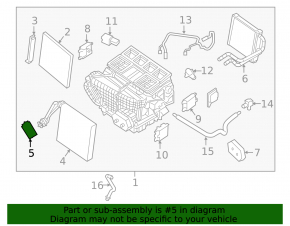 Nissan Maxima A36 16- Air Conditioner Heater Valve
