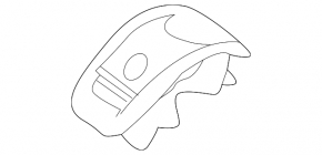 Isofix lining for the rear row of seats of the Mercedes W213 E 17-23 beige