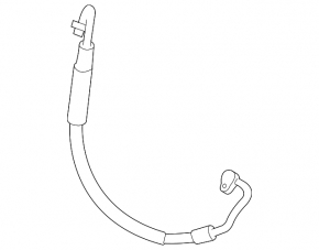 Air conditioning condenser-compressor pipe for Mazda CX-7 06-08