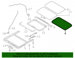 Mazda 6 hatch seal 13-21 gray