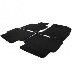 Set of floor mats for Lincoln Corsair 20-26 black fabric, ready to clean
