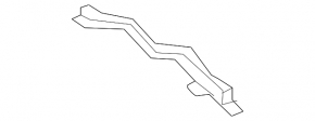 Front center tunnel strut Audi Q7 16-
