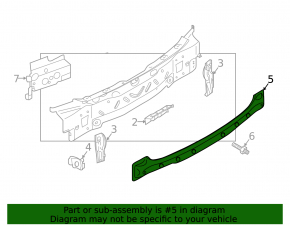 Rear panel VW Tiguan 18 - outer part