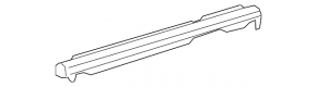 Door-glass molding, central rear right, Lexus GX460 10-23