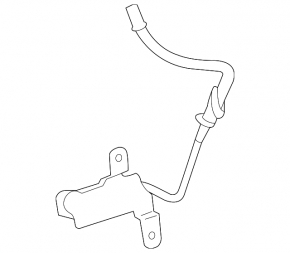 TIRE PRESSURE MONITOR SENSOR rear Lexus IS 14-20 chip cut off