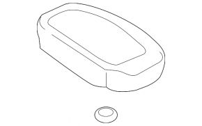 Key smart Kia Sorento 22-24 5 buttons