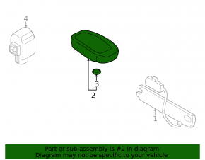 Key smart Kia Sorento 22-24 5 buttons