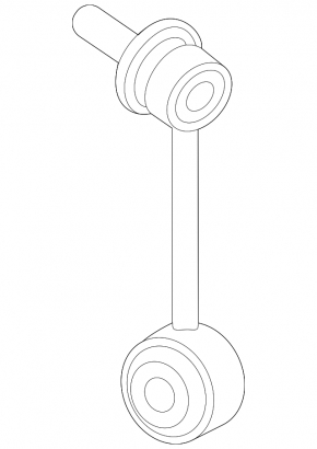 Rear right stabilizer link Mercedes GLE 53/63 20-26 AMG pkg