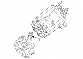 Air Conditioning Compressor Lincoln MKC 15-