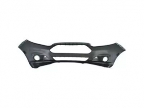 Front bumper bare Ford Fiesta 14-19 rest usa, silver, dented, scratches