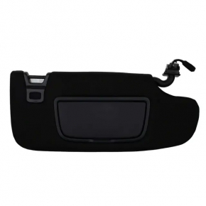 Left visor Ford Edge 19-24 black, Home link