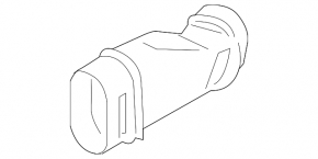 Air duct for filter Ford Explorer 20-24 3.0T