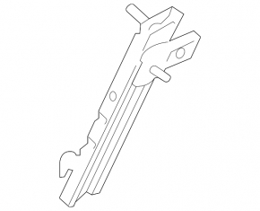 Driver's Seat Belt Bracket Upper Ford Mustang Mach-E 21-23