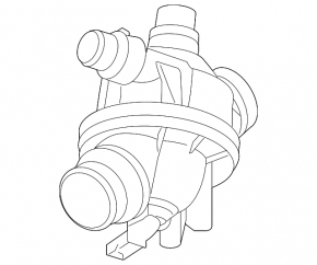Thermostat housing BMW 1 E82 08-13 N51, N52, N55