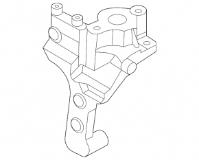 EGR valve bracket Nissan Sentra 20-24