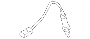 Lambda probe 2 for Nissan Rogue 14-20