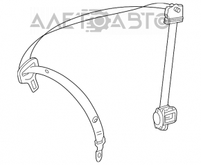 Front left belt tensioner for Mercedes X164 GL