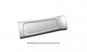 Chevrolet Bolt 17-21 rear center console trim, dark gray