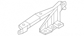 Left hood hinge Genesis GV60 23-25