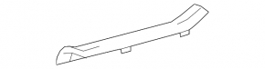 Door sill trim rear left Toyota Rav4 13-18