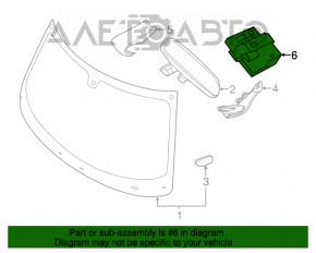Rain sensor Chrysler Pacifica 17-22
