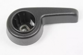 Fiat 500L 14-20 passenger seat backrest lever black