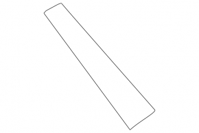 Door trim side rear right Nissan Rogue Sport 17-19 rear