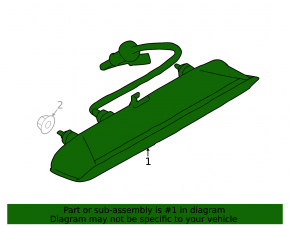 Stop signal Subaru Forester 19-24 SK under spoiler