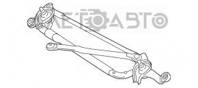 Wiper linkage with motor for Toyota Highlander 14-19
